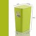 Produktbild WC Trash Kreative Mode Schlafzimmer Wohnzimmer Küche Haushalt Kunststoff Abfalleimer mit dicken Deckel ( Farbe : Grün )