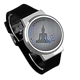 ❤ Genaue Zeit: Die Uhr verwendet ein japanisches Quarzwerk, um ein genaues und genaues Timing zu gewährleisten. Die hochwertige Batterie versorgt die Uhr dauerhaft mit Strom und hat eine lange Lebensdauer.