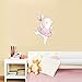 Produktbild Wandaufkleber 3D Schöne Tanzen Kaninchen Vinyl Farbe Wandaufkleber Für Kinderzimmer Cartoon Angebote Diy Kunst Poster Für Baby Kindergarten Wohnkultur