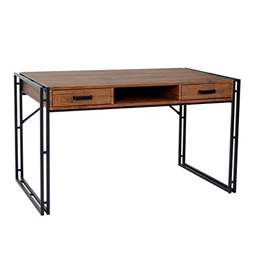 Schreibtisch Dohna, Brotisch Computertisch, 120x70cm 3D-Struktur, Wildeiche Schreibtisch Dohna, Brotisch Computertisch, 120x70cm 3D-Struktur, Wildeiche