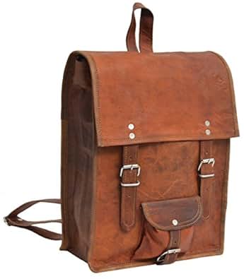 Gusti Cuir nature "Joe" sac à dos en cuir sac ordinateur ...