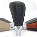 Produktbild Goodangie00 Schwarz Leder Stitch Schaltknauf Camry Solara Sienna Avalon Krone RAV4 Hiace GS300 ES300 GS400 IS250 IS350 LS400