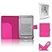 Produktbild Xtra-Funky Exklusiv PU-Leder-Geldbörse Buch-Art-Fall für Kobo eReader GLO Inklusive LCD-Display Schutzfolie - Rosa
