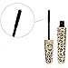 LOVE ALPHA Moodstruck Black Mascara Transplanting Gel + Natural LENGTHENING Fibers in Animal Print Case UK SELLER