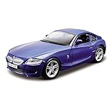 bmw z4 coupe Farbe: Blau/Silber Bburago 43007 - BMW M Coupe, 1:32 (farblich sortiert)