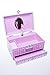 Personalised Wooden Girls PINK LACE FAIRY Musical Jewellery Box Gift For Christmas/Flower Girl/Christening/Birthday (1306)