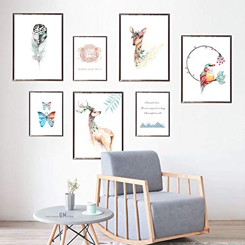 Preisvergleich Produktbild ALXCHD Wohnzimmerwandelchaufkleber Warme Selbstklebende Schlafsaalwandaufkleber