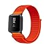 Produktbild Armband Strap Band,Janly Ersatz Nylon Sport Schlaufe Handgelenk Schlaufe für Huami Amazfit Bip Youth Watch (Orange)