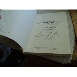 Book of Baltimore Orioles Lists