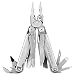 Produktbild Leatherman SURGE Multitool Werkzeug Edelstahl LTG 830165 mit Zange, Crimpzange, Drahtschneider, Schere, Säge, Feile, Schraubendreher, Lineal, Abisolierklinge und Holster