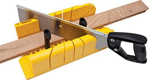 Stanley Gehrungslade Kunststoff inklusive Rückensäge, Haltennocken-System, 90°/45°/22.5° Winkel einstellbar, 1-20-600 - 5