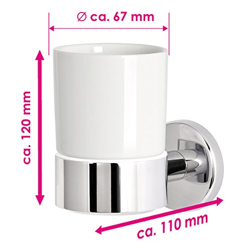 bremermann® Bad-Serie LUCENTE – Zahnputzbecher KERAMIK-EDITION - 3