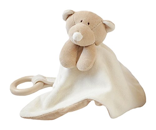 Wooly Organic Soft Toy Teddy Comforter (Newborn, Beige)