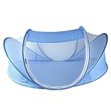 Yoliki Babyzelt Faltbett mit 1 Moskitonetz,1 Matratze,1 Netz mit Musik für Baby tragbar - 3