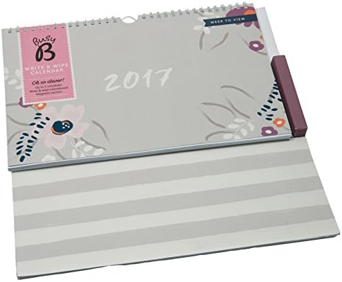 Busy B 2017 Write and Wipe Calendar