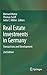 Produktbild Real Estate Investments in Germany: Transactions and Development