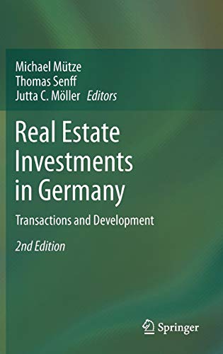 Preisvergleich Produktbild Real Estate Investments in Germany: Transactions and Development