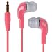 Produktbild N4U Online - Sony Xperia Z Ultra Base MP3 3.5mm mm Stecker In-Ear Stecker Ohrhörer Kopfhörer - Hot Pink