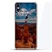 Produktbild Luxendary Schutzhülle für iPhone XS/X (unsichtbar, Cooles Design, Hartglas), Natur: Canyon, transparent, farblos