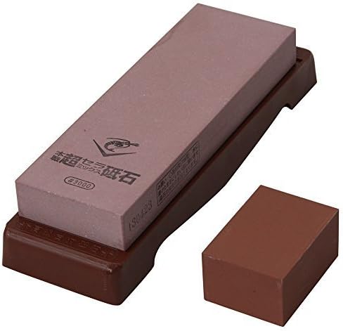Chosera 3,000 Grit Stone - with base by Naniwa Abrasives