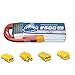 Produktbild YoWoo 4S Lipo Akku 14.8V 40C 2600mAh RC Batterie mit XT60 / EC3 / Deans T / Traxxas / Tamiya Stecker für RC Hubschrauber Auto Boot LKW Quadcopter und Flugzeug Drone DIY Hobby