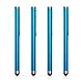 Produktbild MoKo Stylus Stift - [4 Stü.] 8mm Durchmesser Touchscreen Eingabestift Kapazitanzstift mit hochpräzis , mit Microfaser Strickspitze, geeignet für iPad Tablets, iPad 2 / 3 / 4 / iPad Mini 4 / iPad Pro 12.9 / iPad Air 2 / iPad Mini 4 / iPad Pro 12.9, Blau