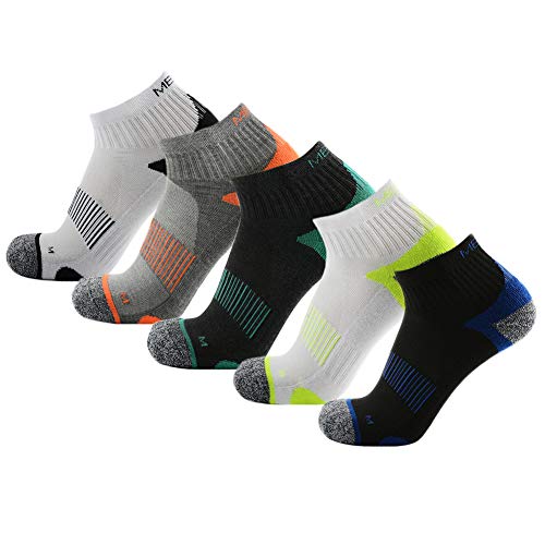 +MD 6 Paia di Calze bamb/&ugrave; Sportive per uomo e donne con punta invisibile per cucitura No Show Casual antiscivolo