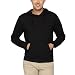 Campus Sutra Black Hooded Sweatshirt Plain RS.599.00