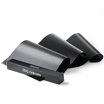 Rawford Premium Grillmatten Im Praktischen 3er Set 33cm X 40cm Hchste Lebensmittel Standards Splmaschinenfest 100 Universal