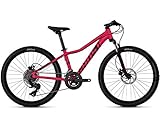 mountainbike scott 24 zoll gebraucht RST Capa T 50 mm Federgabel Ghost LANAO Kid D4.4 AL 24 Zoll (Rubi Pink/Jet Black)