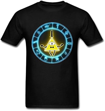 Gravity Falls Bill Cipher KingDeng Interesting Men T-Shirt Small