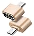 Produktbild Lucklystar Adapter OTG Micro USB (Männlich) Auf USB 2.0 (Buchse) Flash Festplatte Plug Adapter - Micro USB OTG zu USB Adapter für Android Smartphone/Tablet mit OTG Funktion (Huawei Samsung Galaxy Tab S/S2/Pro, LG G4/3/2/1/G Pro 1/2, Sony Xperia Z1/Z2/Z3/Z5, HTC One M8/M9, Google Nexus 5/6/7/9/10, Galaxy S7/S7E/S8/S8e/S6E +/S5/S4, Note 5/Edge/4/3/2/Pro/10.1/8.0 PACK 2PCS