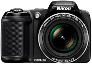 Nikon Coolpix L340 Appareil photo num&eacute;rique compact 20,2 Mpix &Eacute;cran LCD 3" Zoom optique 28X Noir