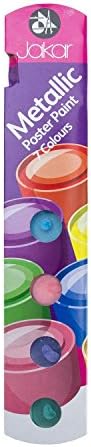 Jakar Metallic Poster Paint - 7 Pots