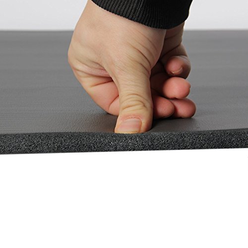 Powrx Gymnastikmatte Trainingsmatte Pilatesmatte Yogamatte Phthalatfrei 190 x 60 x 1.5 cm oder 190 x 100 x 1.5 cm | verschiedenen Farben | inkl. Trageband - 6