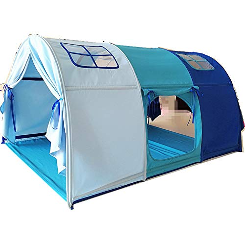 Play House Carpas para niños, Cabina de la Cama del túnel Carpa Dormitorio Privado y Divertido Dormitorio Juguetes Regalo para niños pequeños