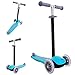 Produktbild JUNIORIA Roller Kinderroller Tretroller Kickscooter Dreirad Cityroller Tretroller (Blau)
