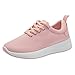 Produktbild Sportschuhe Damen Ultra-Light Turnschuhe Gym Fitness Schnürer Sneaker Freizeit Air rutschfeste Laufschuhe DäMpfung Leichte Fitnessschuhe Atmungsaktiv Schuhe (EU:38, Rosa)