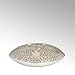 Produktbild Lambert Jadida Windlicht Eisen perforiert vernickelt/Gold rund klein H 9 cm, D 26 cm mit Glaseinsatz, für Teelichter 40914
