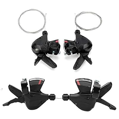 CplaplI Accessoires de všŠlo, 1 paire de vitesses de všŠlo VTT 3x8 vitesses všŠlo gauche droite Shifter pour Shimano Acera SL-M310
