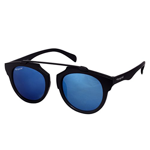Elegante Mirrored Round Unisex Sunglasses(Elt-11003/M|55|Blue) RS.199 (80.00% Off) - Amazon