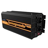 El convertidor de 12v 220v incluye un control remoto que puede encender / apagar, controlar la batería y avisarle cuando el voltaje es bajo.