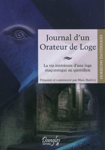 Journal d'un orateur de loge gratuit Journal d'un orateur de loge gratuit