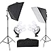 Produktbild Fotografie-Beleuchtungs-Kit, tragbare Fotoausrüstung, 50 * 70cm Softbox 2m Lichtstativ, Foto-Studio-Set