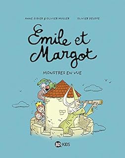 jaquette livre Émile et Margot, Tome 08: Monstres en vue !