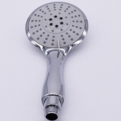 5 Modus 115 mm Bad Dusche Head Set mit 1,5 m Brauseschlauch und Halterung Halter Chrom universal - 3
