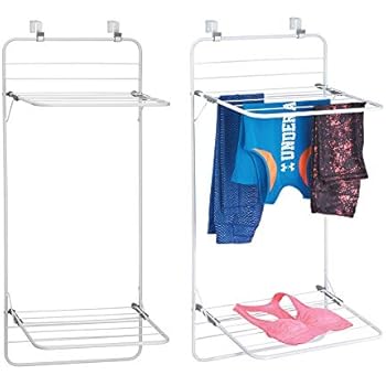 Amazon.de: mDesign 2er-Set Tür-Wäschetrockner - platzsparendes