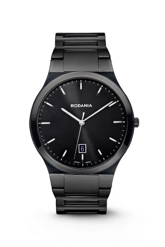 Mystery Men'Rodania Swiss Herren Armbanduhr T20305 Analog Kunststoff schwarz Keramik Armband RS2509046 Mystery Men'Rodania Swiss Herren Armbanduhr T20305 Analog Kunststoff schwarz Keramik Armband RS2509046