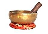 17,8 cm Superb B Krone Chakra Alte Tibet Klangschale,...