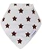 TRUBAMBI Bibs. Best Quality Bandana Baby Bibs. Perfect Unisex Baby Gift set. Bib for teething babies and toddlers. 5 pcs set absorbent bibs. 100% cotton front and soft fleece back. Stylish assorted designs. (Neutral)